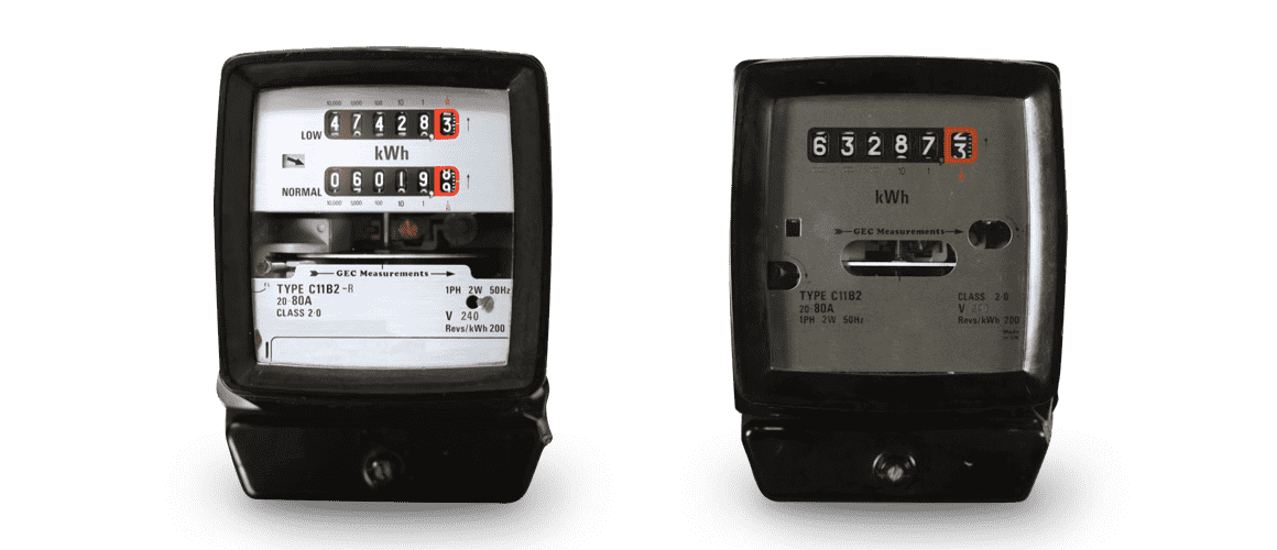 Traditional credit meter