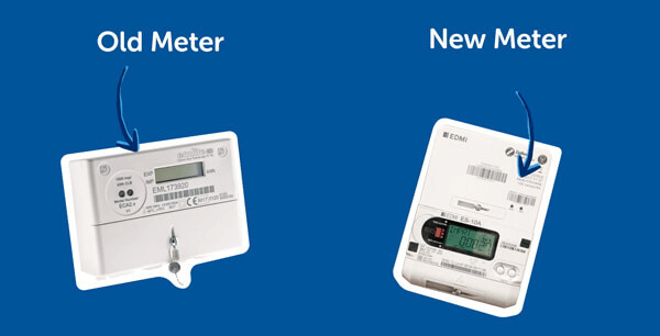  Old meter & smart meter